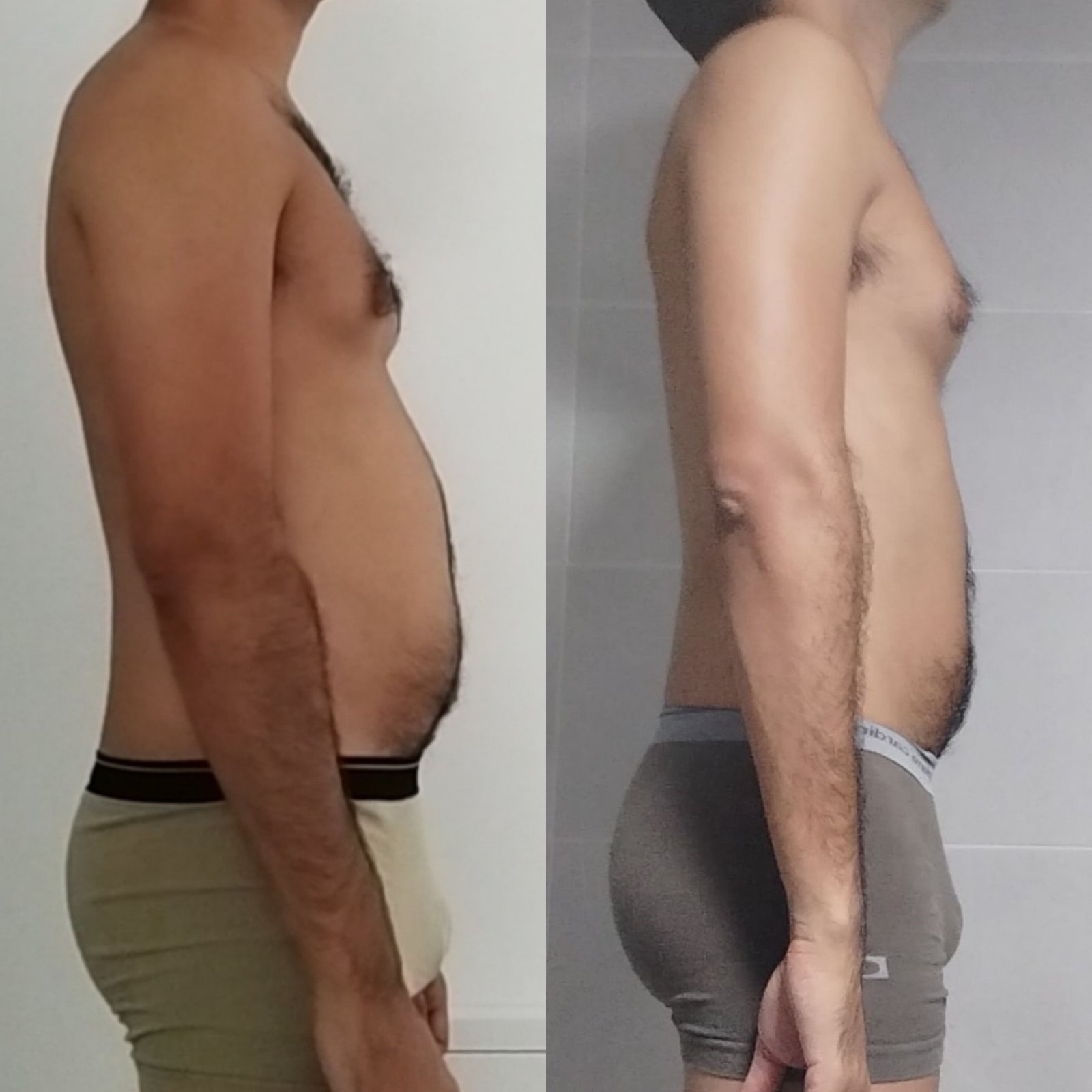 Resultados de plan de entrenamiento: antes y después Alvaro 31 años