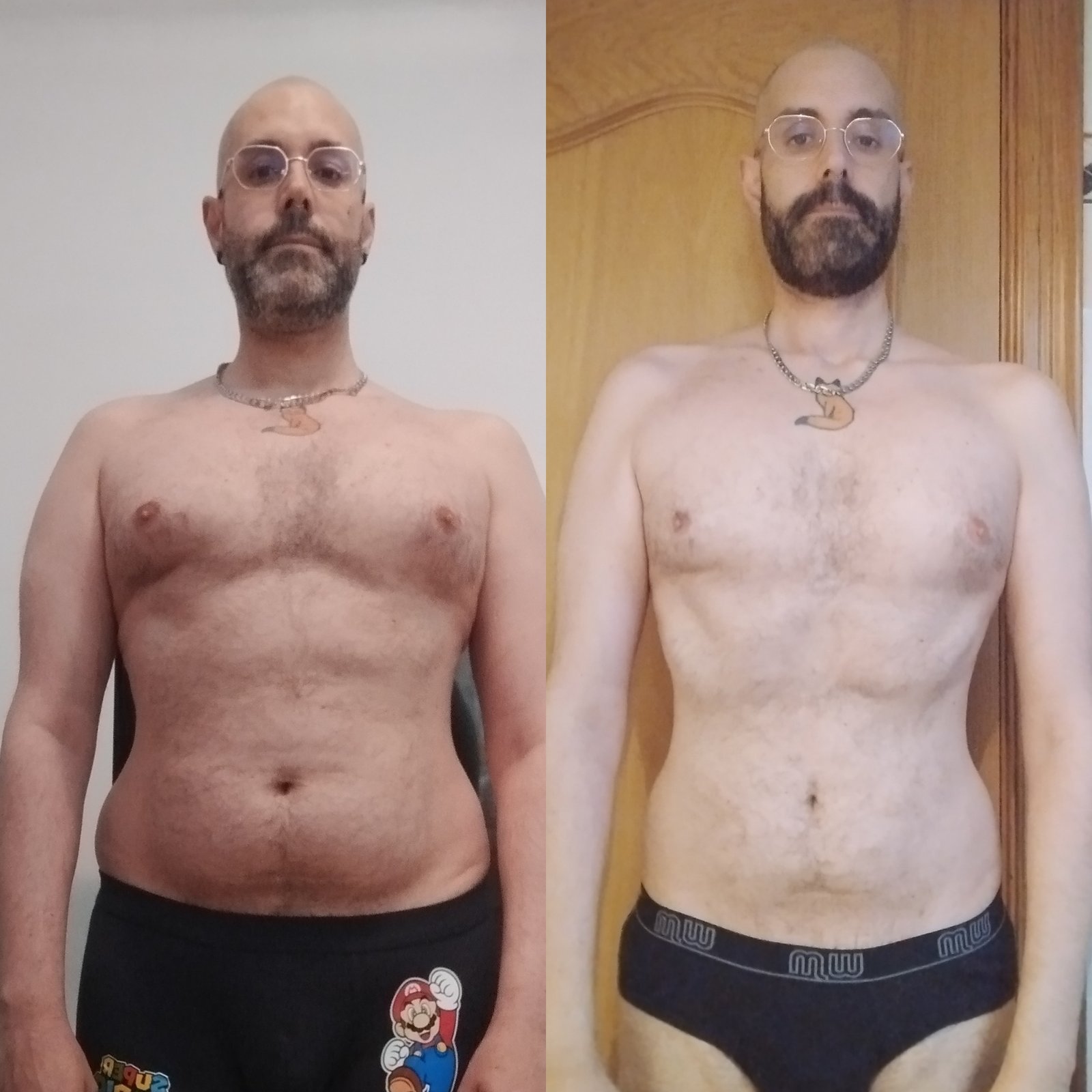 Resultados de plan de entrenamiento: antes y después Javi 45 años